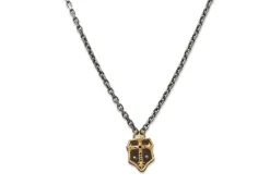 Cross Shield Pendant Necklace