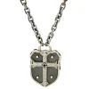 CROSS SHIELD PENDANT NECKLACE