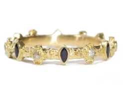 Cross Stack Band Ring