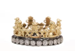 Crown Stack Band Ring
