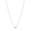17" DIAMOND CROSS NECKLACE