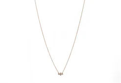 17" DIAMOND CROSS NECKLACE