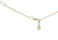 17" DIAMOND CROSS NECKLACE