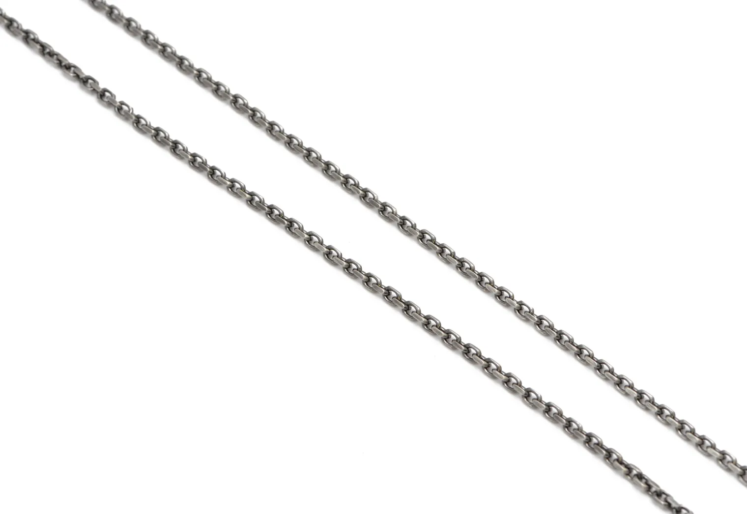 22" Diamond Cut Link Necklace