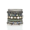 DIAMOND MULTI-CRIVELLI STACK RING