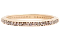 Diamond Stack Band Ring