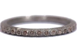 Diamond Stack Band Ring