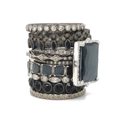Diamond Stack Band Ring