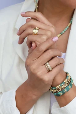 Diamond Stack Band Ring