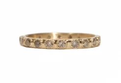 Diamond Stack Band Ring