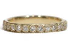 Diamond Stack Band Ring