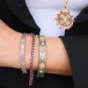 ENAMEL CRIVELLI HUGGIE BRACELET