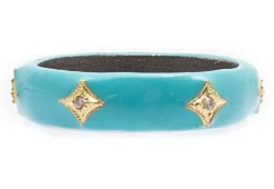 Enamel Crivelli Wide Stack Band Ring