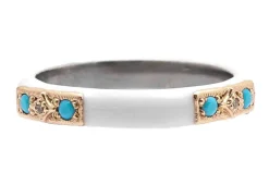 Enamel Stack Band Ring