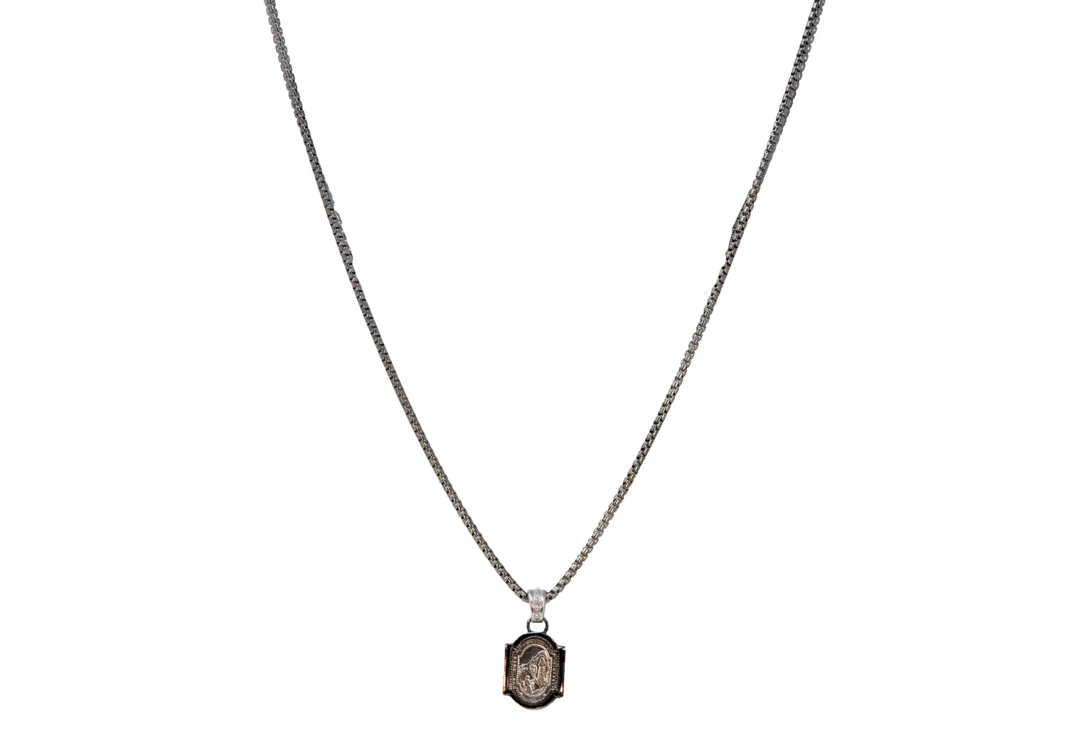 28" FRAME DOOR COIN NECKLACE