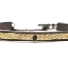 GOLD BAR AND CRIVELLI KICK CUFF BRACELET