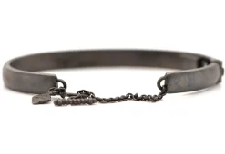 GOLD BAR AND CRIVELLI KICK CUFF BRACELET