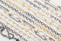Gold Paperclip Necklace