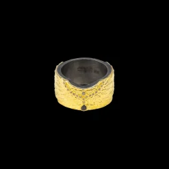 GOLD SCARAB RING