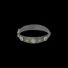 GRANDIDIERITE AND ROSE GOLD CRIVELLI HUGGIE BRACELET