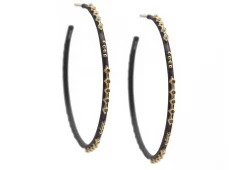 Granulation Hoop Earrings