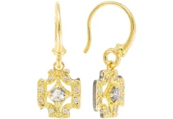 GREY DIAMONDS CRIVELLI DROP EARRING