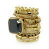 Half-Crown Stack Ring