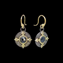 HEMATITE CRIVELLI DROP EARRINGS