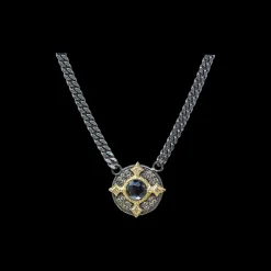 16.5" HEMATITE CRIVELLI NECKLACE