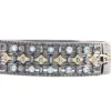 HUGGIE BRACELET WITH BRILLIANT PEACH MORGANITE