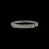 HUGGIE BRACELET WITH GREY DIAMONDS AND CRIVELLI DETAILS