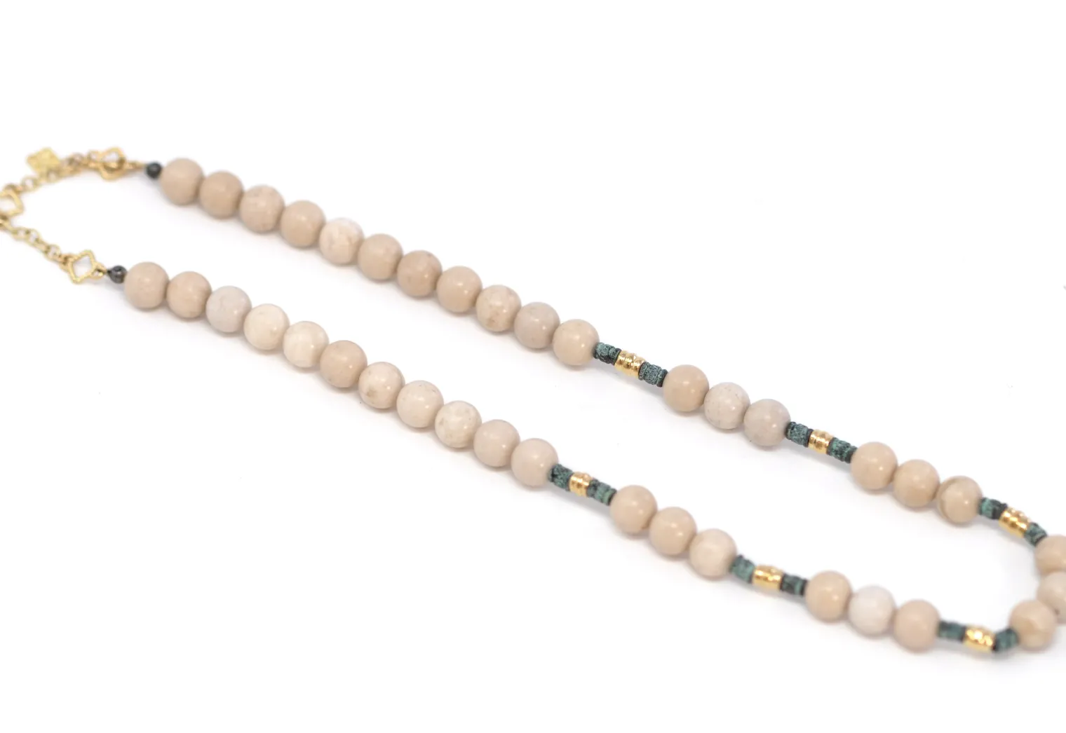 Jasper Beaded Necklace