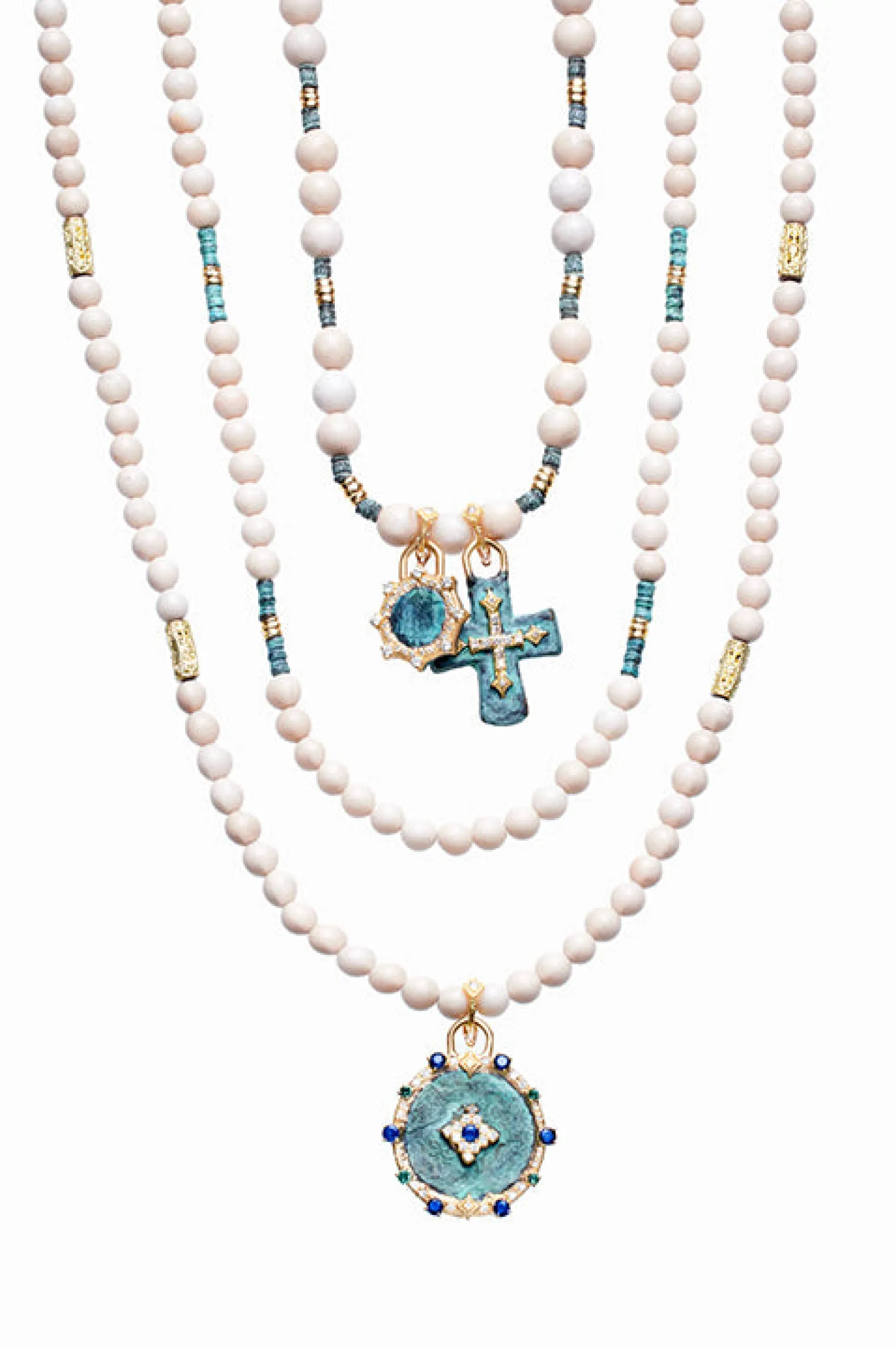 Jasper Beaded Necklace