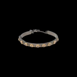 KICK CUFF BRACELET WITH ENAMEL EYE