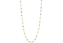 32"LABRADORITE WITH  CRIVELLI LINK NECKLACE
