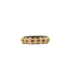 Lacy Eternity w/Garnets Stack Ring