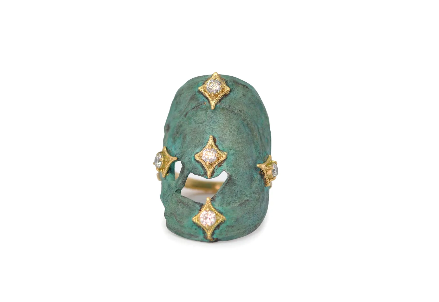 Large Artifact Disc Statement Ring