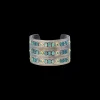 LARGE GRANDIDIERITE KICK CUFF BRACELET