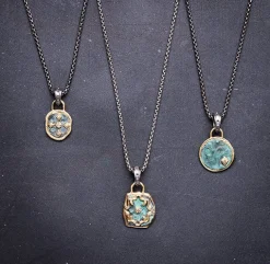 Lion Medallion Pendant on Chain Necklace