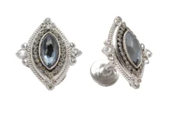 Marquise Shaped Cufflinks