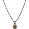 Medallion Artifact Pendant Necklace