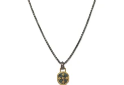 Medallion Artifact Pendant Necklace