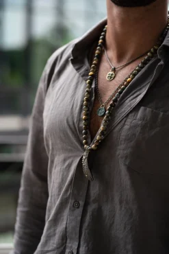 Medallion Artifact Pendant Necklace