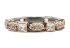 Mini Scroll Stack Band Ring