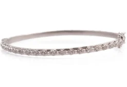 Mini-Corss Eternity Huggie Bracelet