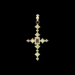 55 MM CROSS 6X3 MM BAGUETTE SPINEL ENHANCER