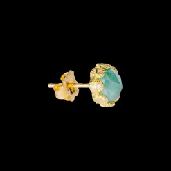 6 MM GRANDIDIERITE STUD EARRINGS