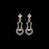 22 MM HORSESHOES DROP EARRINGS