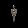 48 MM LONDON BLUE TOPAZ PAVE ENHANCER