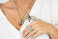 48 MM LONDON BLUE TOPAZ PAVE ENHANCER